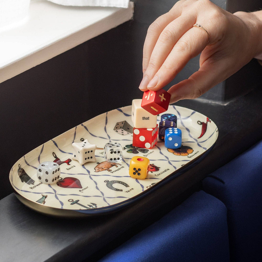 Enamel Printed Tray - Charms - Daisy Park