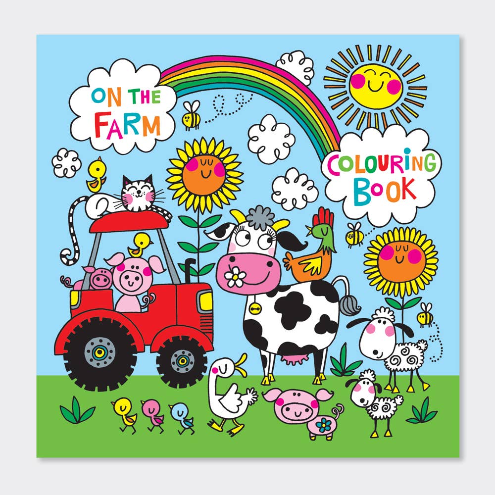 Children's On The Farm Colouring Book - Daisy Park