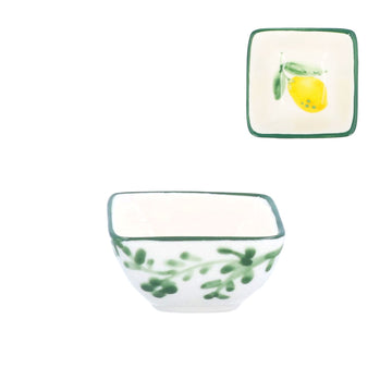 Artisan Lemon Stoneware mini bowl - Daisy Park