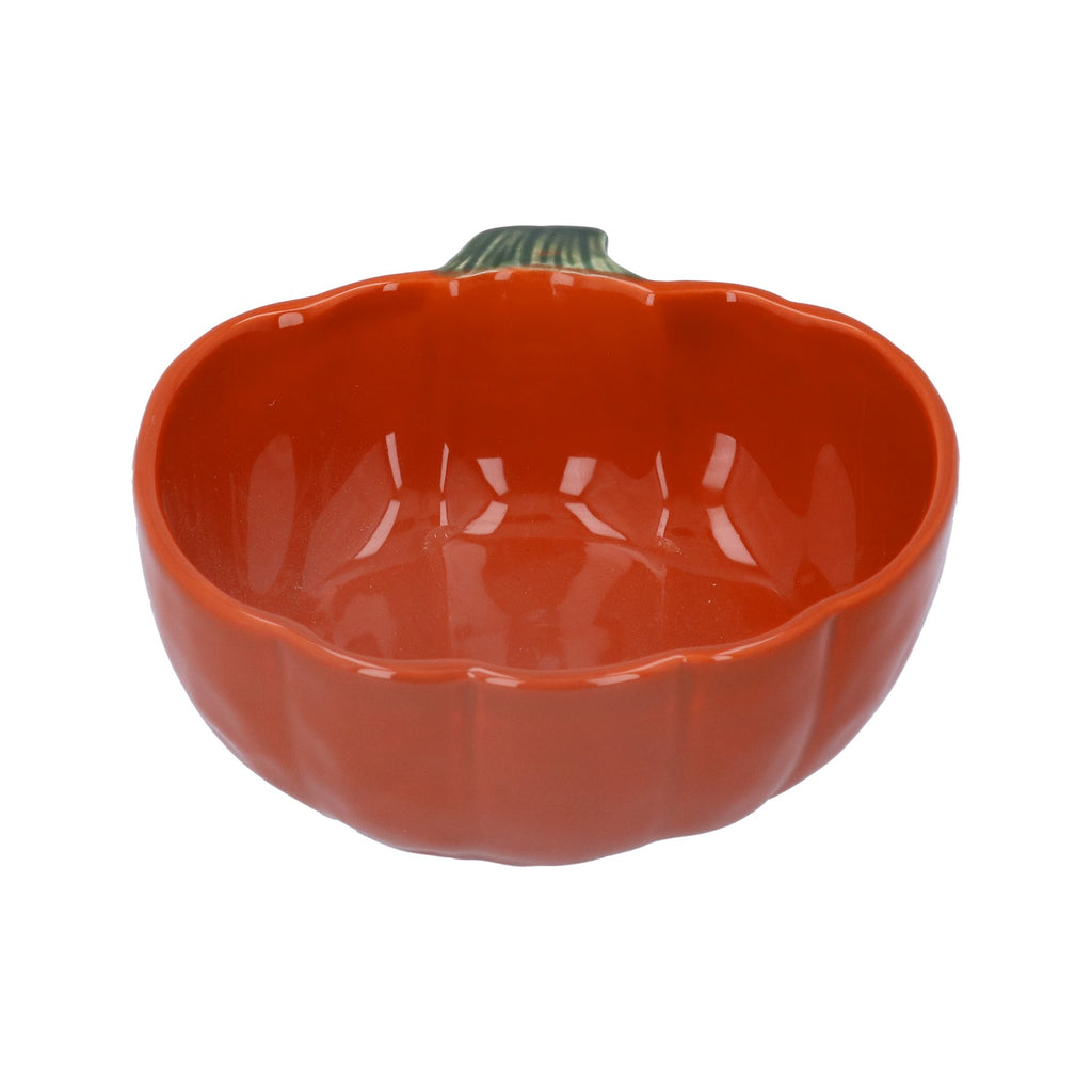 Pumpkin and Vine ceramic bowl - Daisy Park