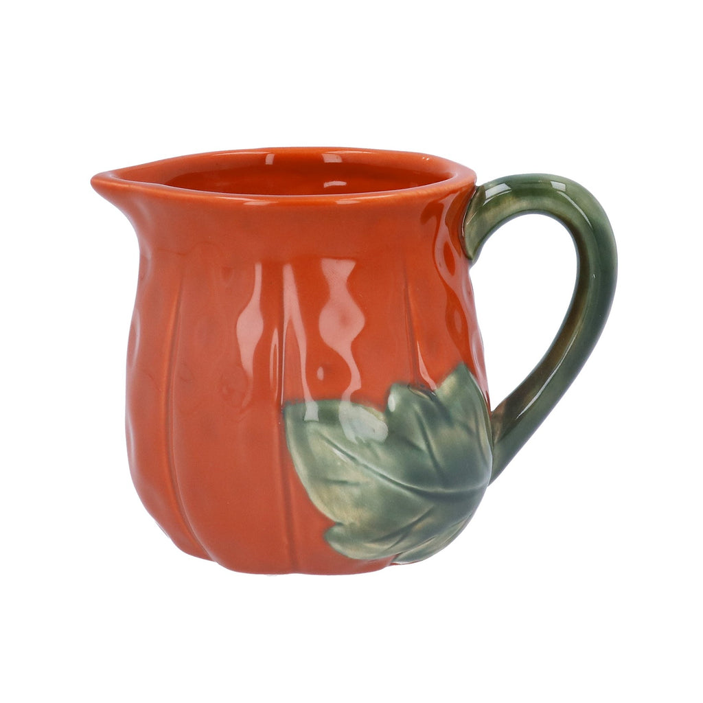 Pumpkin and Vine ceramic jug - Daisy Park
