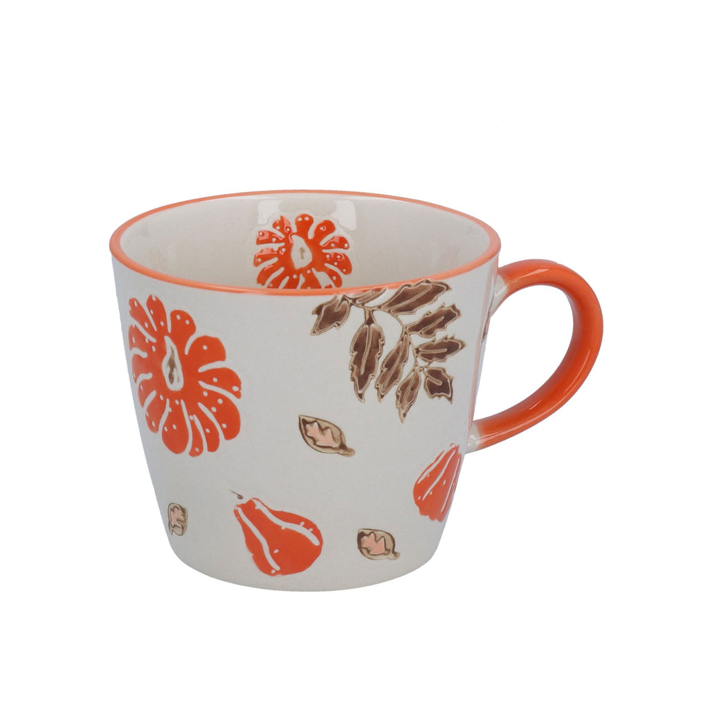 Pumpkins & Leaves Stoneware Mug - Daisy Park