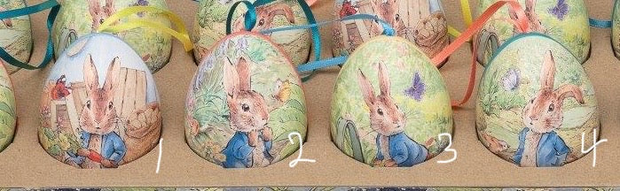 Peter Rabbit mini Easter egg tin - Daisy Park