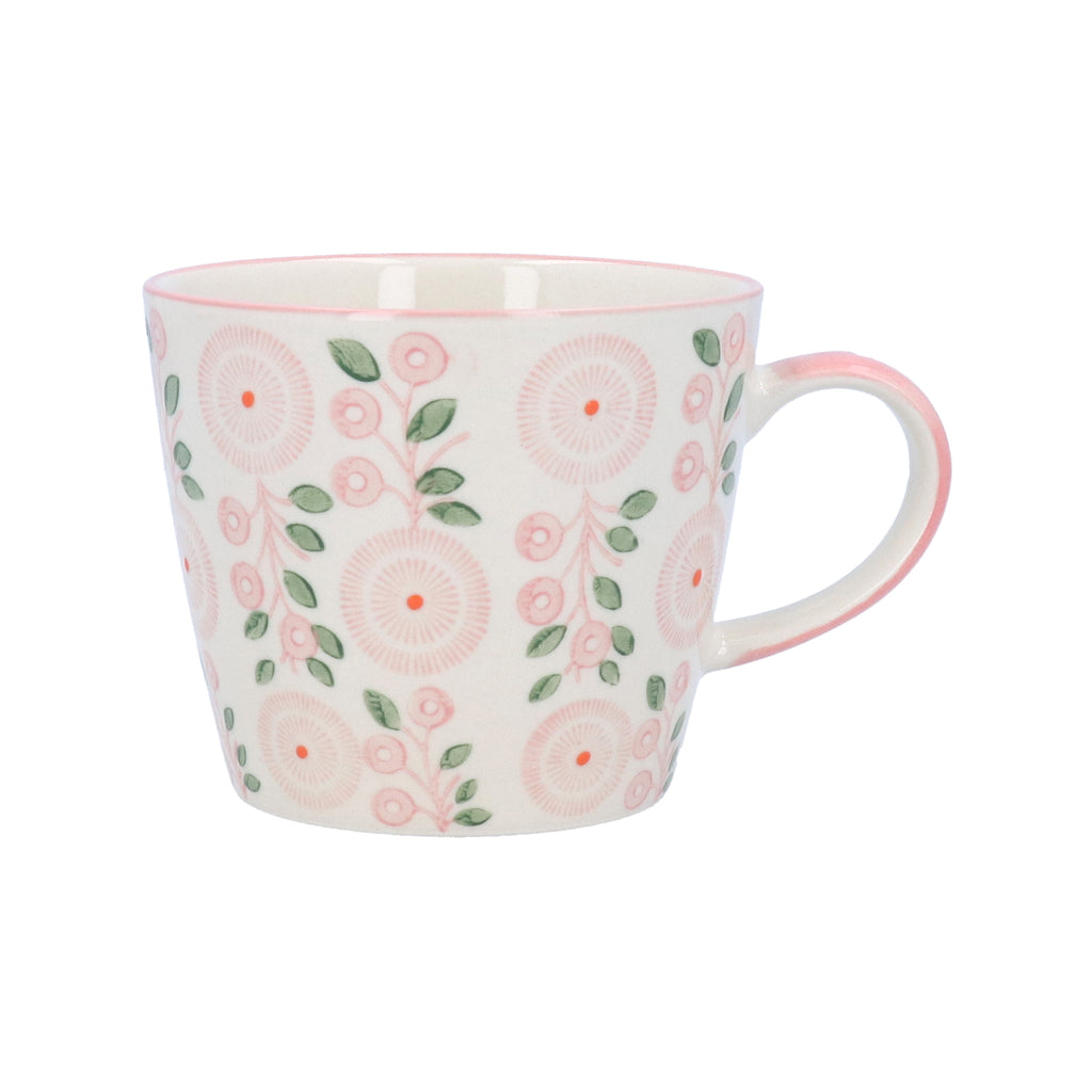 Pink Bells Daisy stoneware mug - Daisy Park