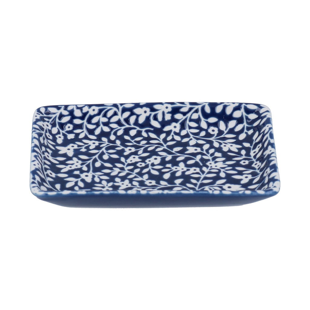 Floral vines trinket dish - Daisy Park