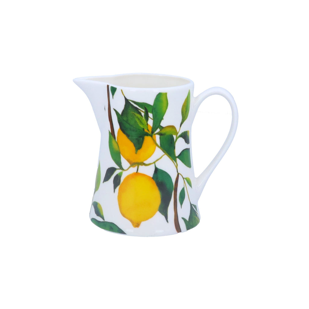 Lemon tree bone china small jug - Daisy Park