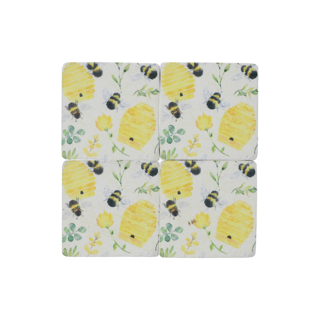 Beehive resin coaster - Daisy Park