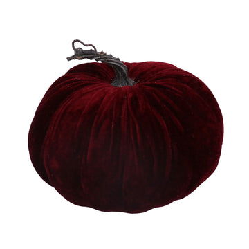 Velvet Burgundy pumpkin - small, medium  or large - Daisy Park