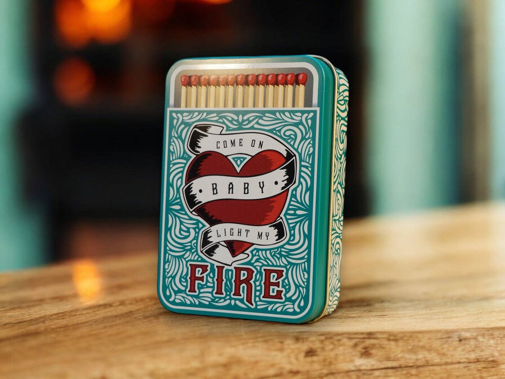 TINIT's 'Come on Baby, Light my Fire' Match Tin - Daisy Park