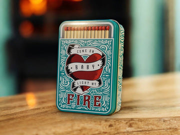 TINIT's 'Come on Baby, Light my Fire' Match Tin - Daisy Park