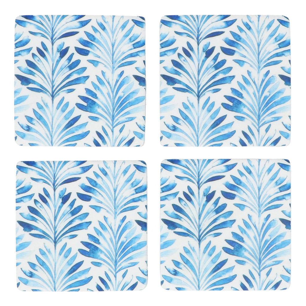 Indigo Fans resin coaster - Daisy Park