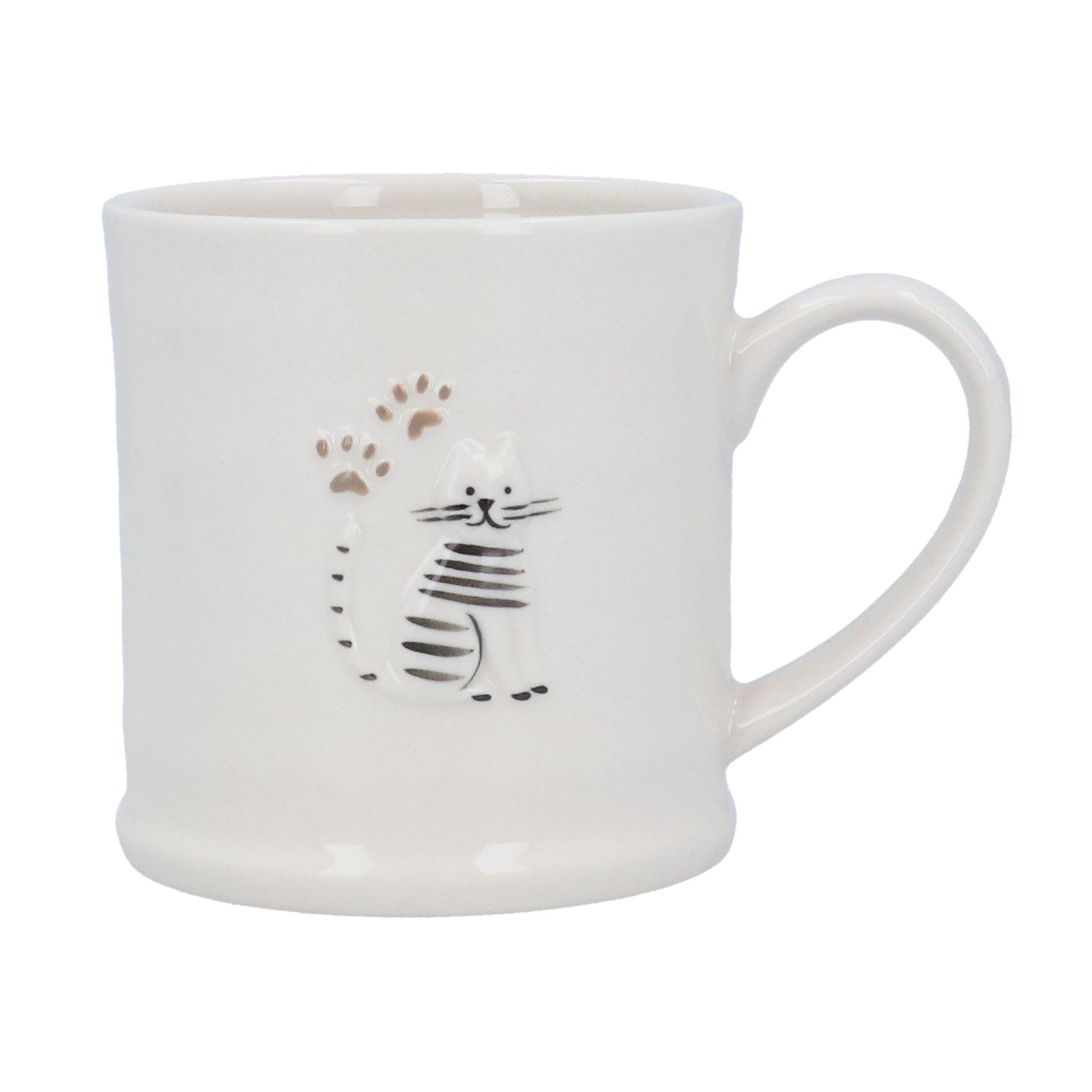 Gisela Graham Mini-Tasse – Mit Weißen Gänseblümchen, Aus Steingut, 10x7 Cm, Für Tee Oder Dekoration