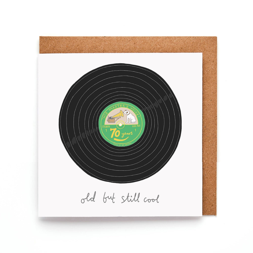 70th Birthday Card | Record Birthday Card | Milestone Card - Daisy Park