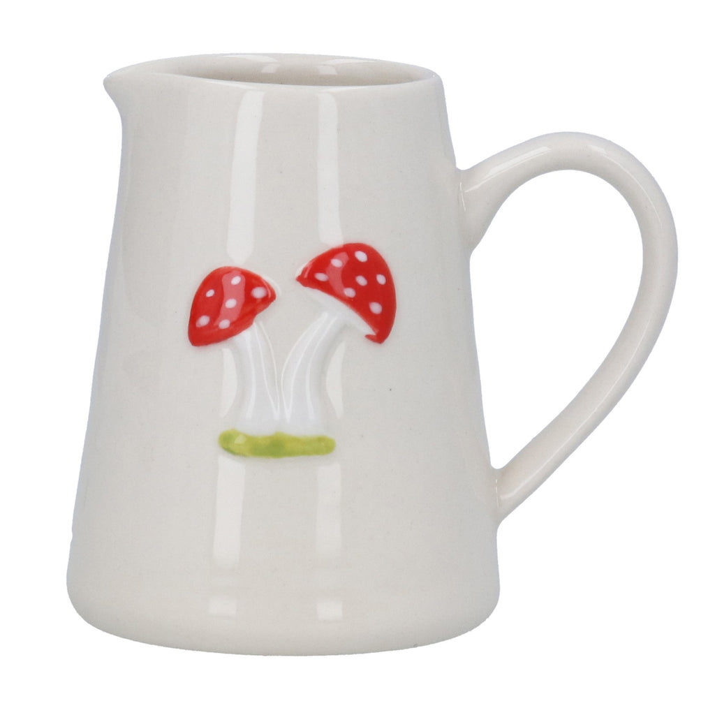 Toadstool stoneware mini jug - Daisy Park
