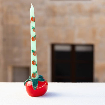 Tomato Ceramic Candle Holder - Daisy Park
