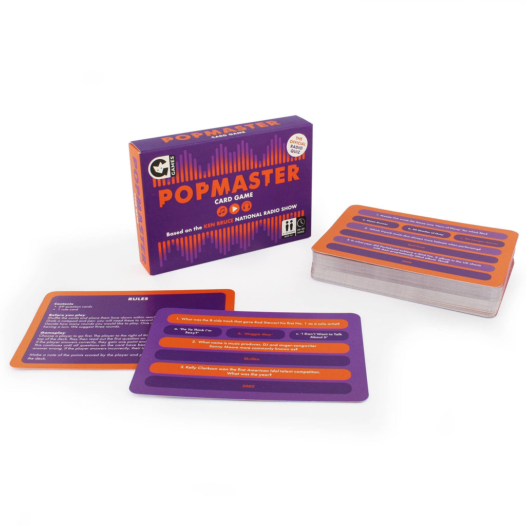 POPMASTER QUIZ CARD GAME - Daisy Park