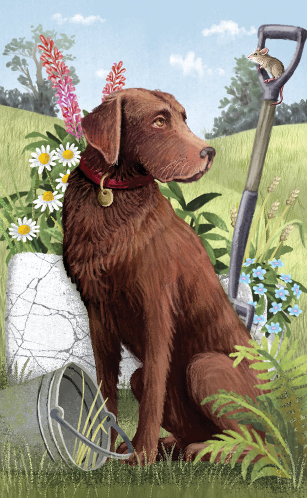 Abandoned Grand 3D pop up greeting card - Daisy Park