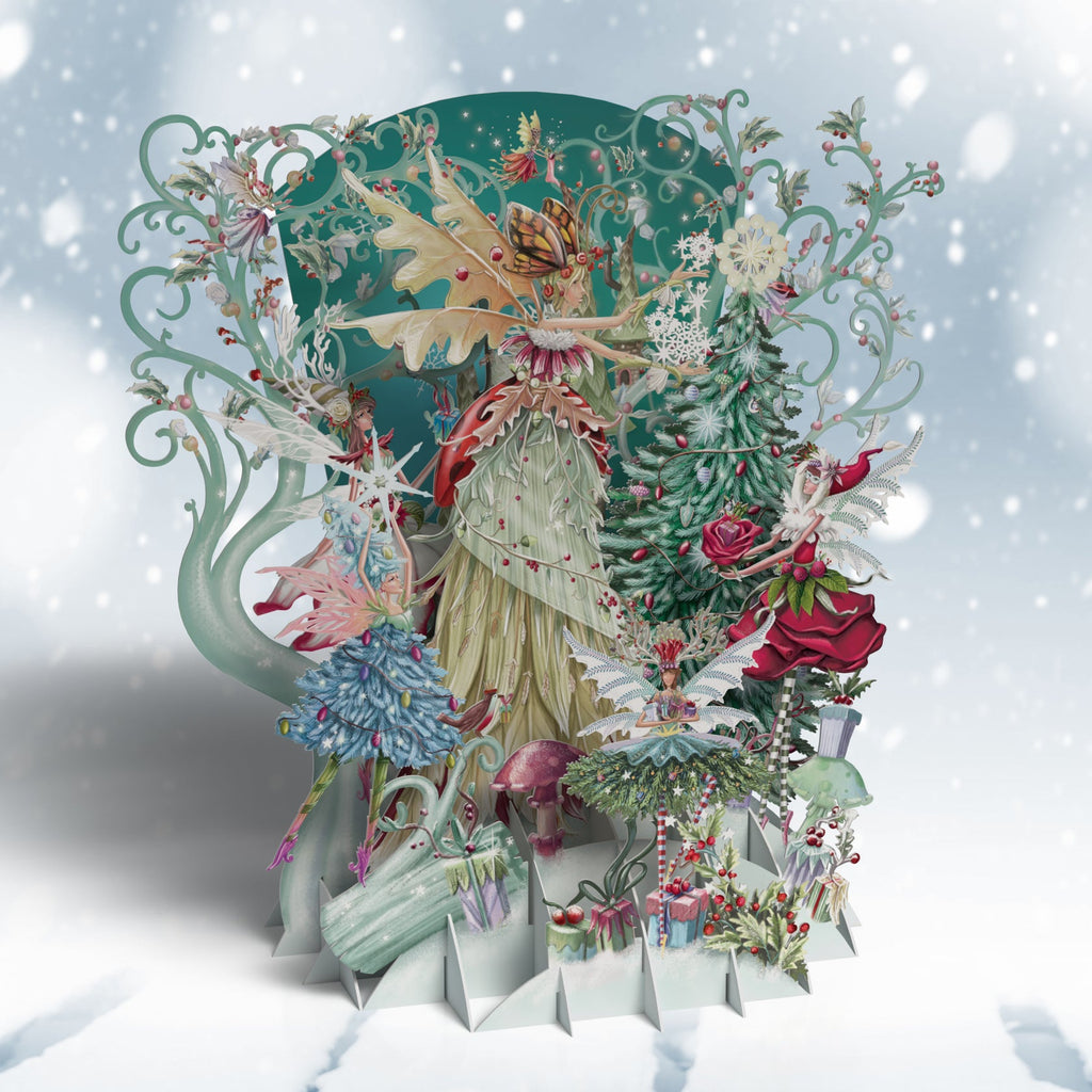 Fairy Queen 3D Christmas card - Daisy Park
