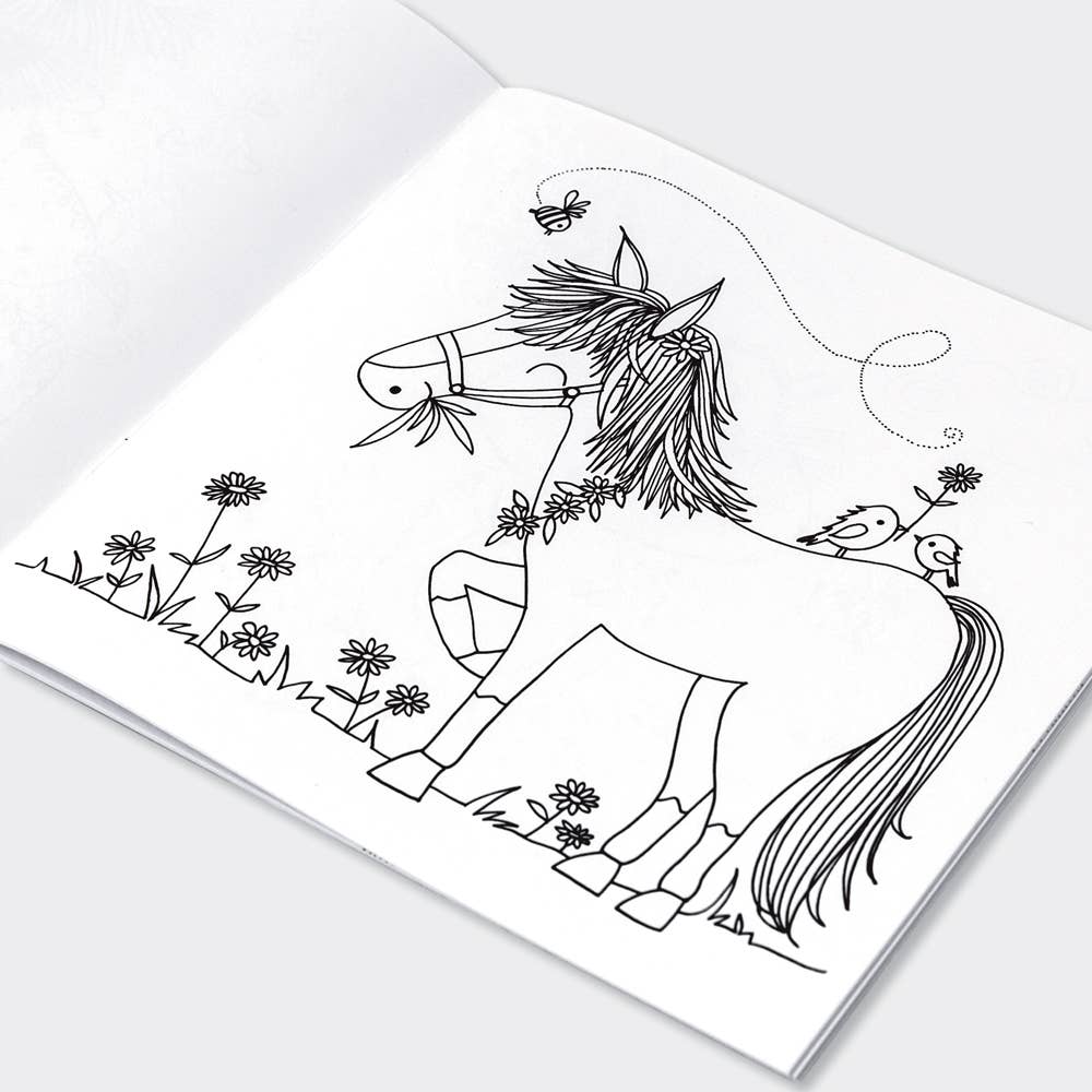 Children's Adorable Pets Colouring Book - Daisy Park
