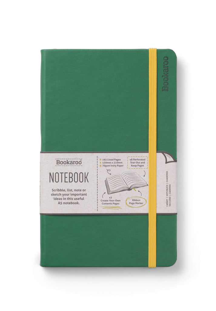 Bookaroo A5 notebook - Daisy Park