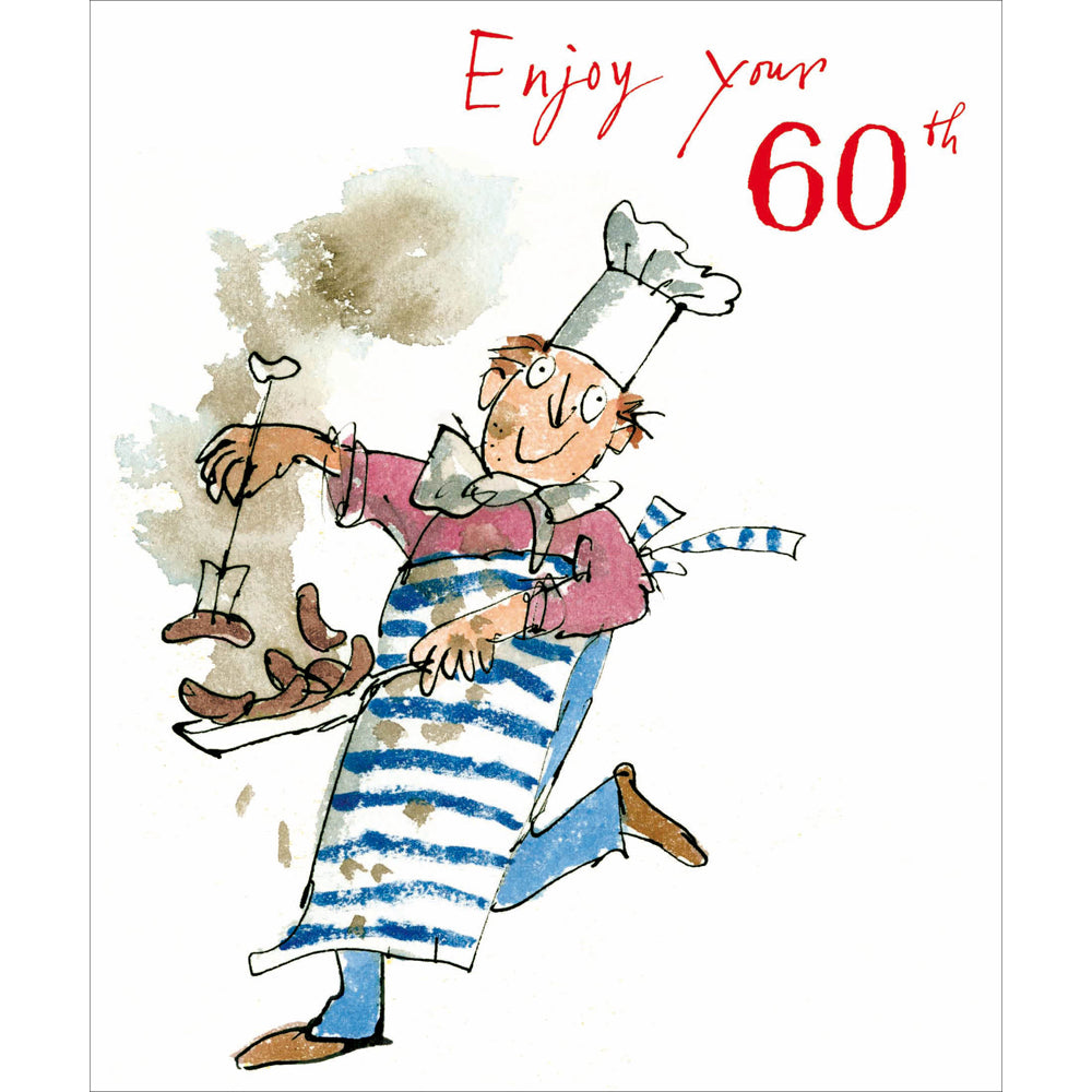 Enjoy your 60th birthday card - Daisy Park