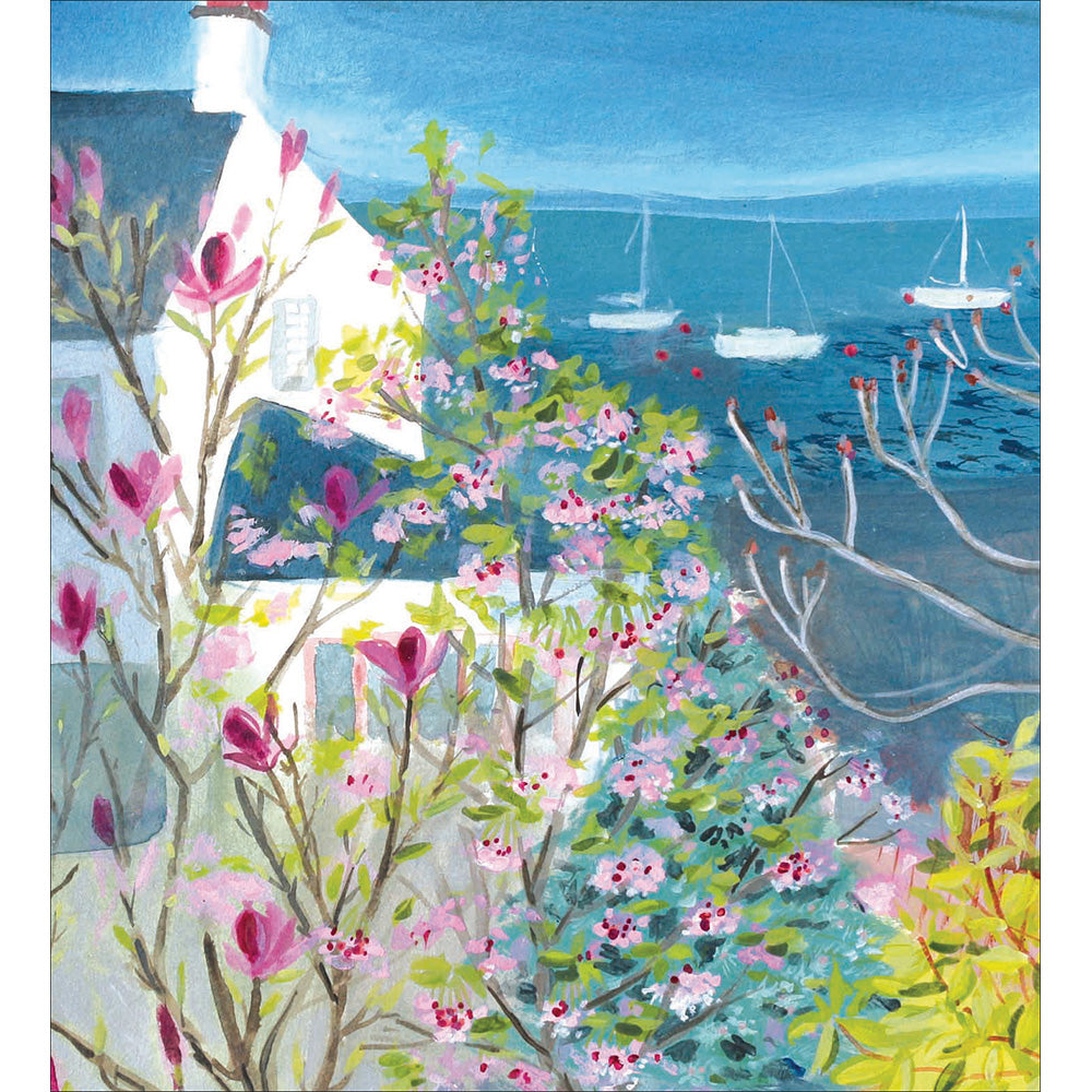 Garden by the sea card - Daisy Park