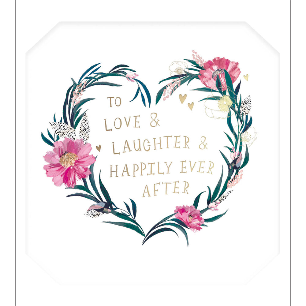Happily ever after Wedding Day Card - Daisy Park