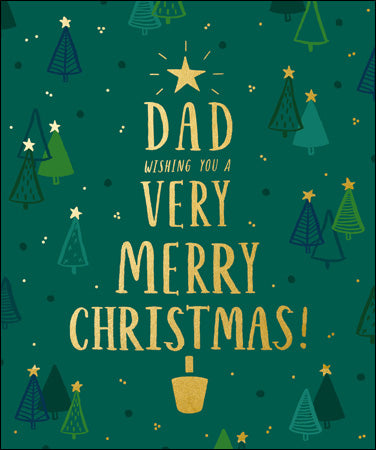 Dad Christmas card - Daisy Park