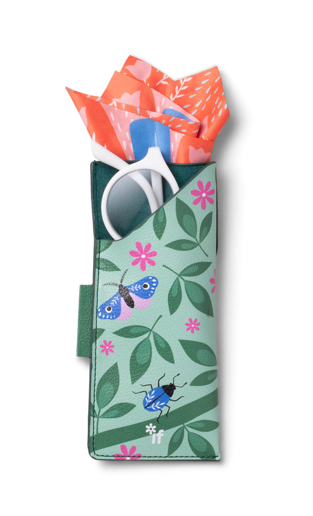 Love your lenses glasses sleeve - Bird Tail - Daisy Park