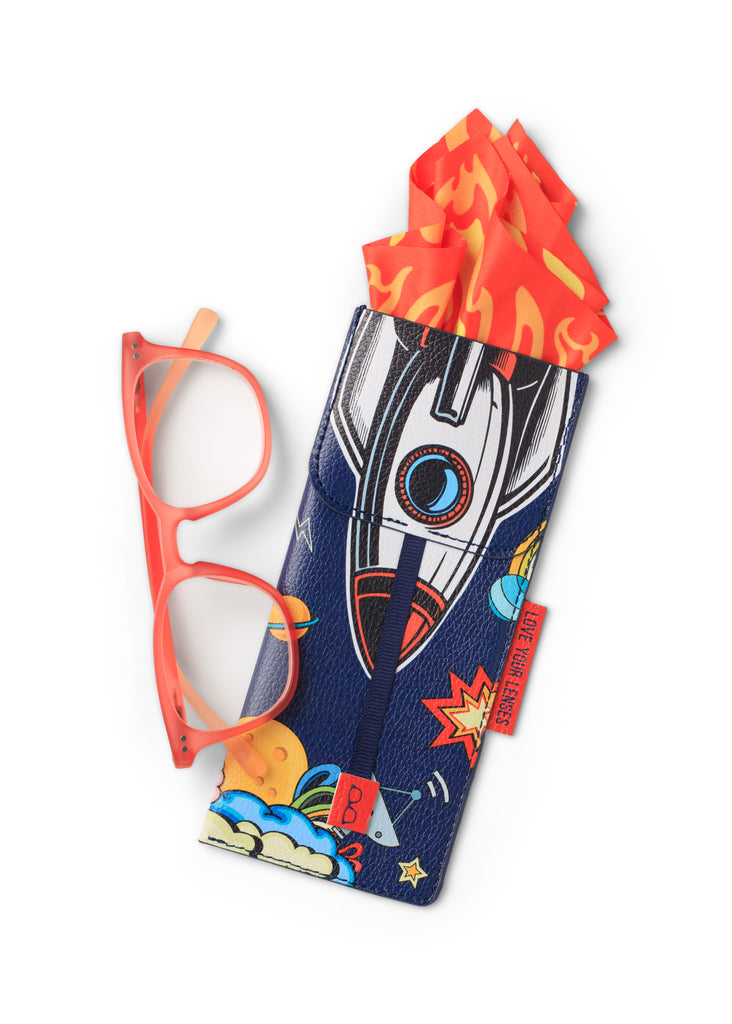 Love your lenses glasses sleeve - Rocket - Daisy Park