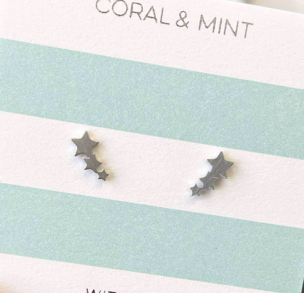 Shooting Star Earrings - Daisy Park
