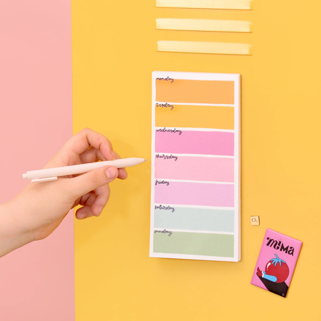 To do list - colourful days - Daisy Park