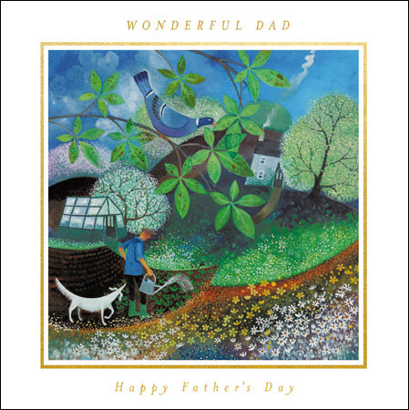 Wonderful Dad father's day card - Daisy Park