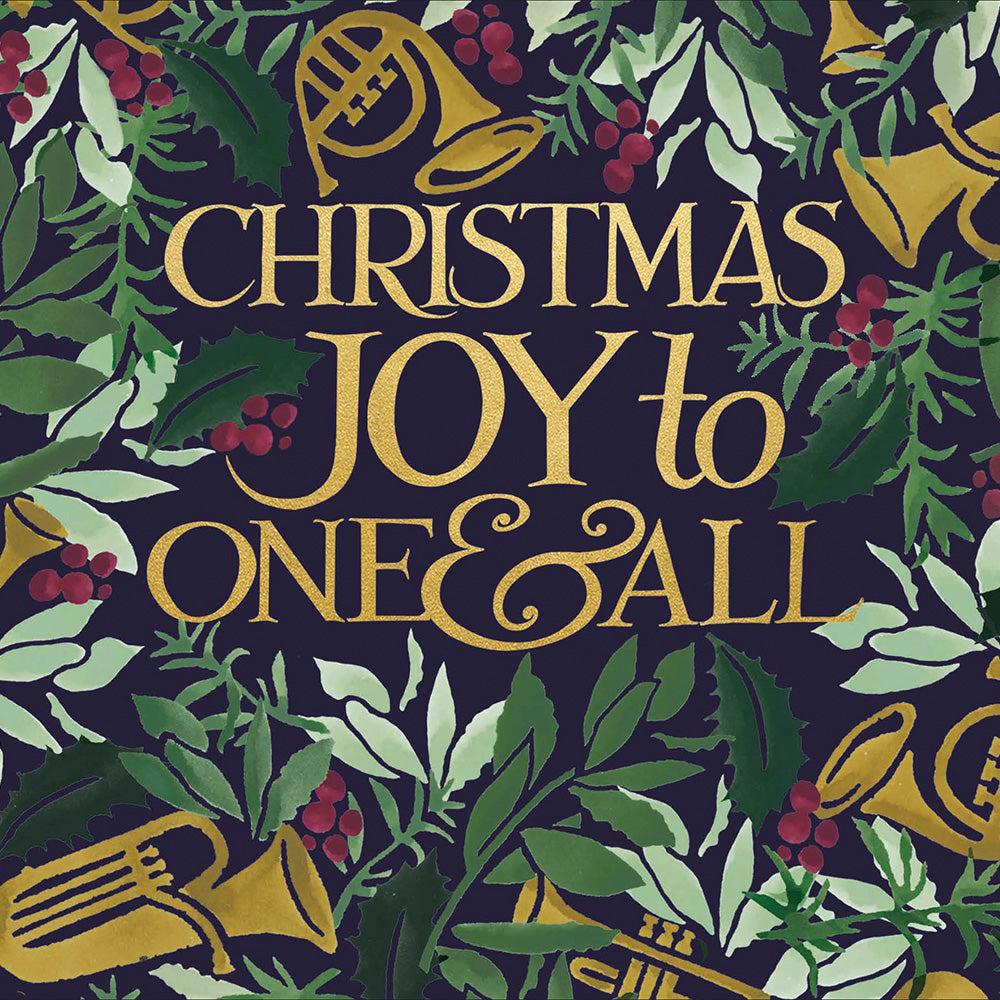 Emma Bridgewater Christmas Joy to one & all card - Daisy Park