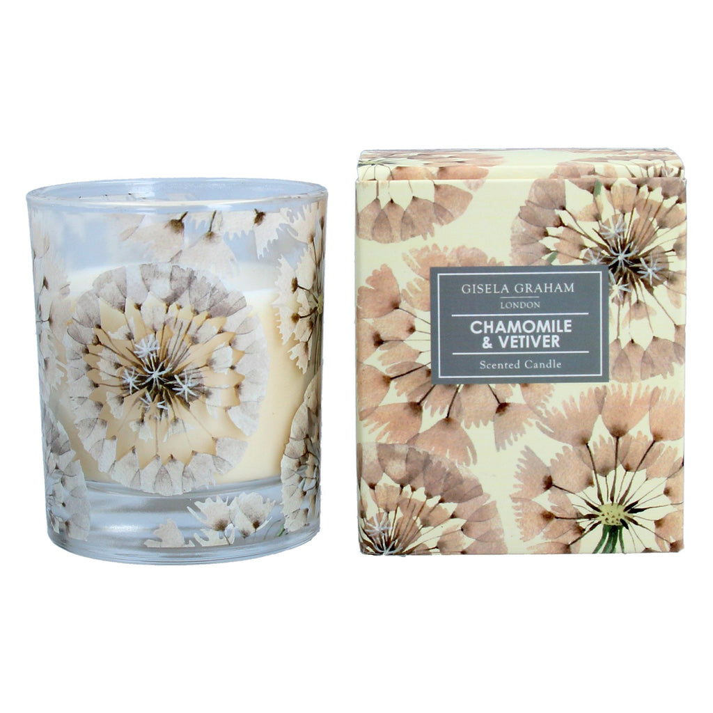 Dandelion Clock scented large Boxed Candle Pot - Daisy Park