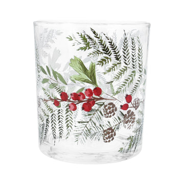 Fir and Berry glass nite light - Daisy Park