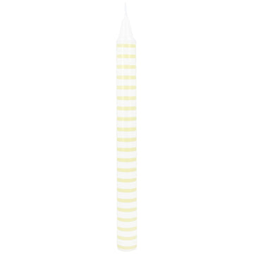 Stripe taper candle - Daisy Park