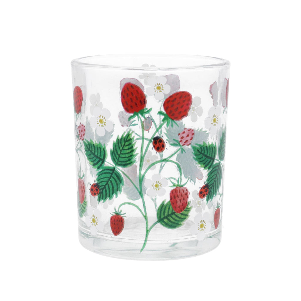 Strawberries glass small votive - Daisy Park