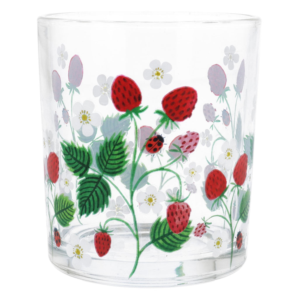 Strawberries glass medium votive - Daisy Park