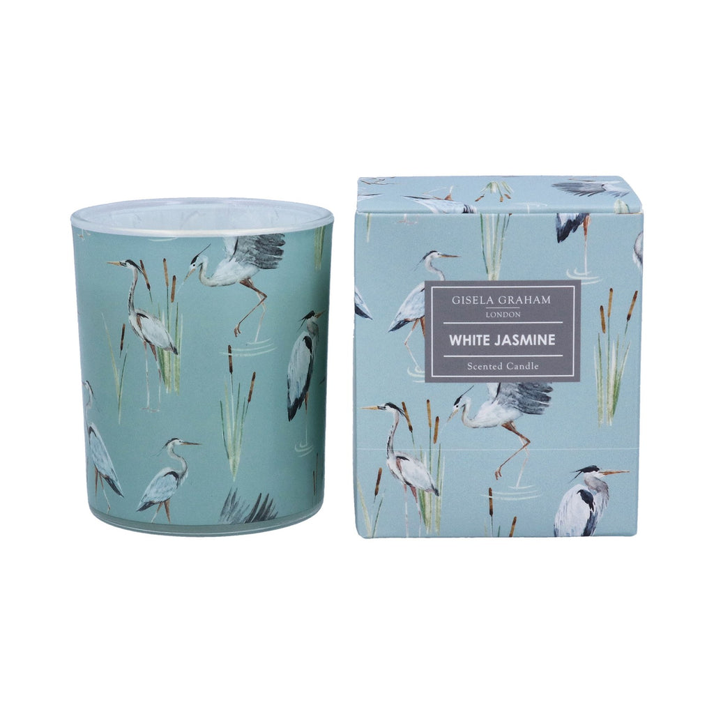 Herons scented large Boxed Candle Pot - Daisy Park