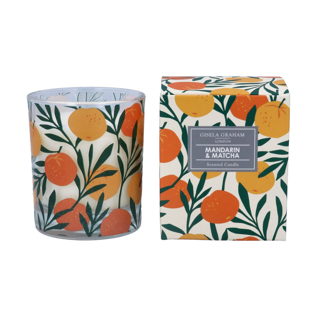 Satsuma scented large Boxed Candle Pot - Daisy Park