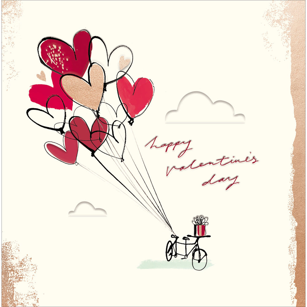 Love is in the air Valentine's card - Daisy Park