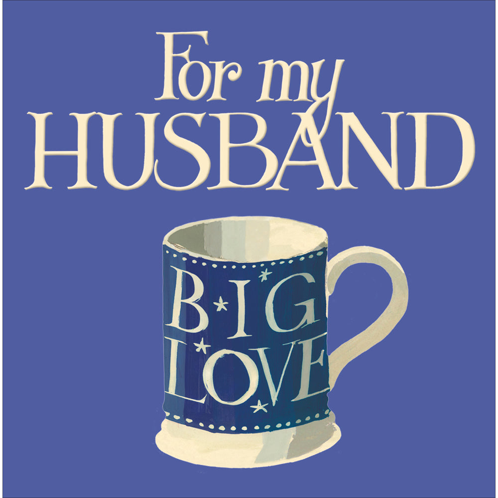 For my Husband - Cup of tea Valentine's card - Daisy Park