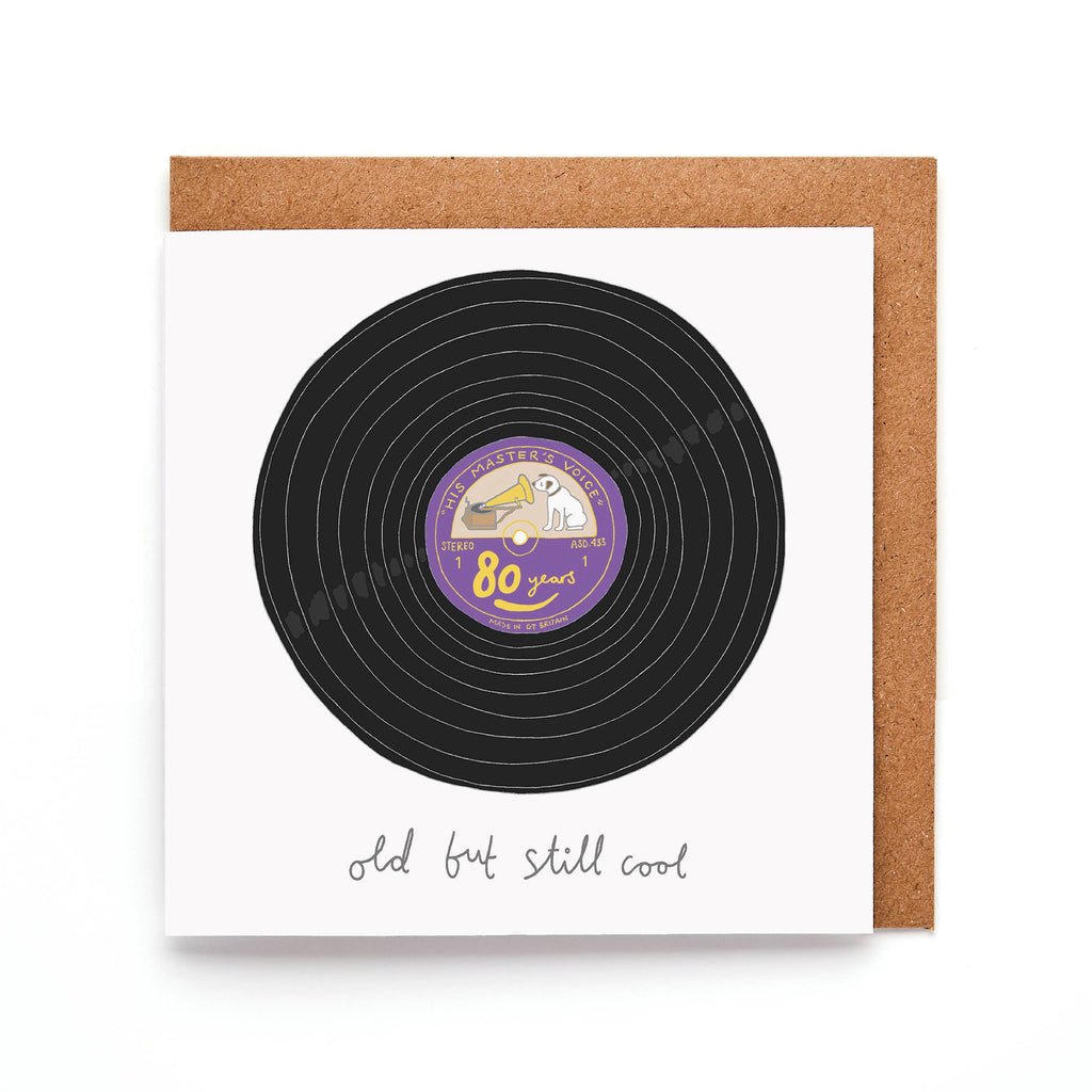 80th Birthday Card | Record Birthday Card | Milestone Card - Daisy Park