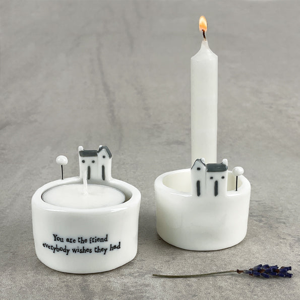 Candle & tea light holder - You are the friend - Daisy Park