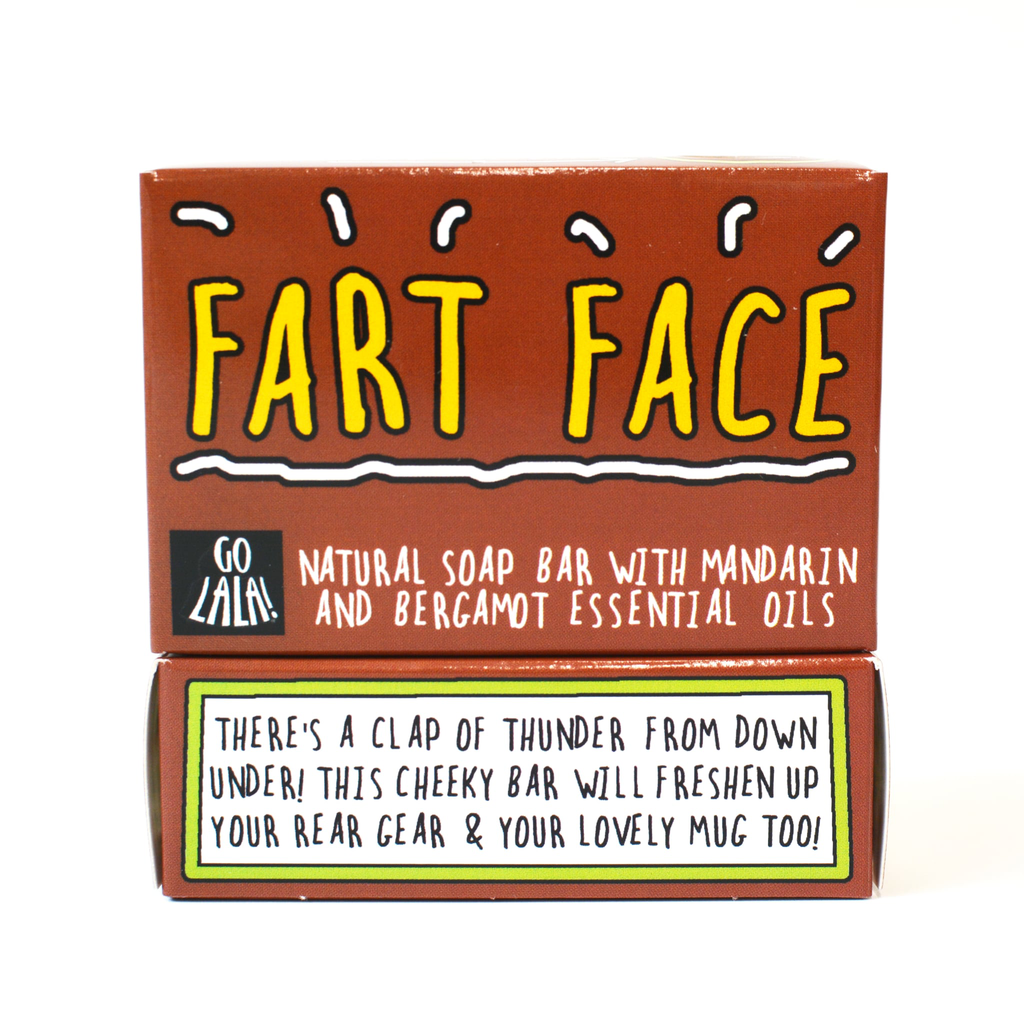 Fart Face - Mandarin and Bergamot soap - Daisy Park