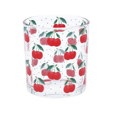 Cherries mini glass T-lite - Daisy Park