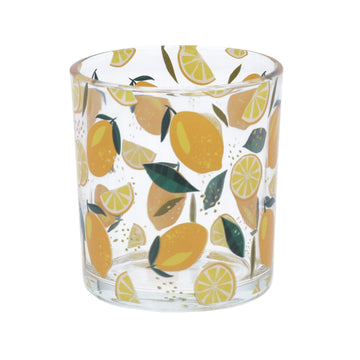 Lemons mini glass T-lite - Daisy Park