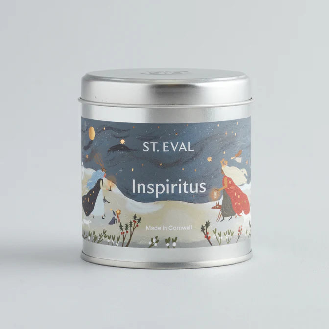 St Eval Inspiritus tin candle - Daisy Park