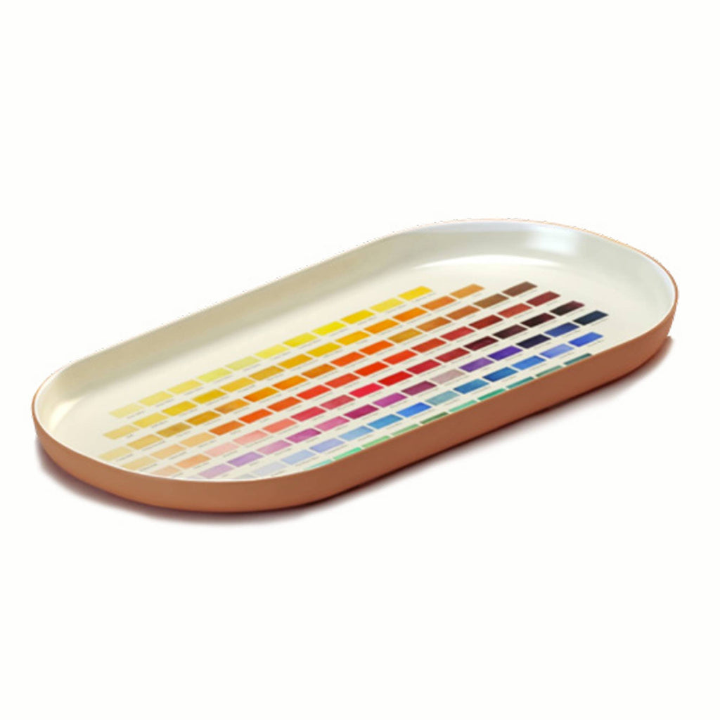 Oval Enamel Tray - Nomenclature of Colors - Daisy Park